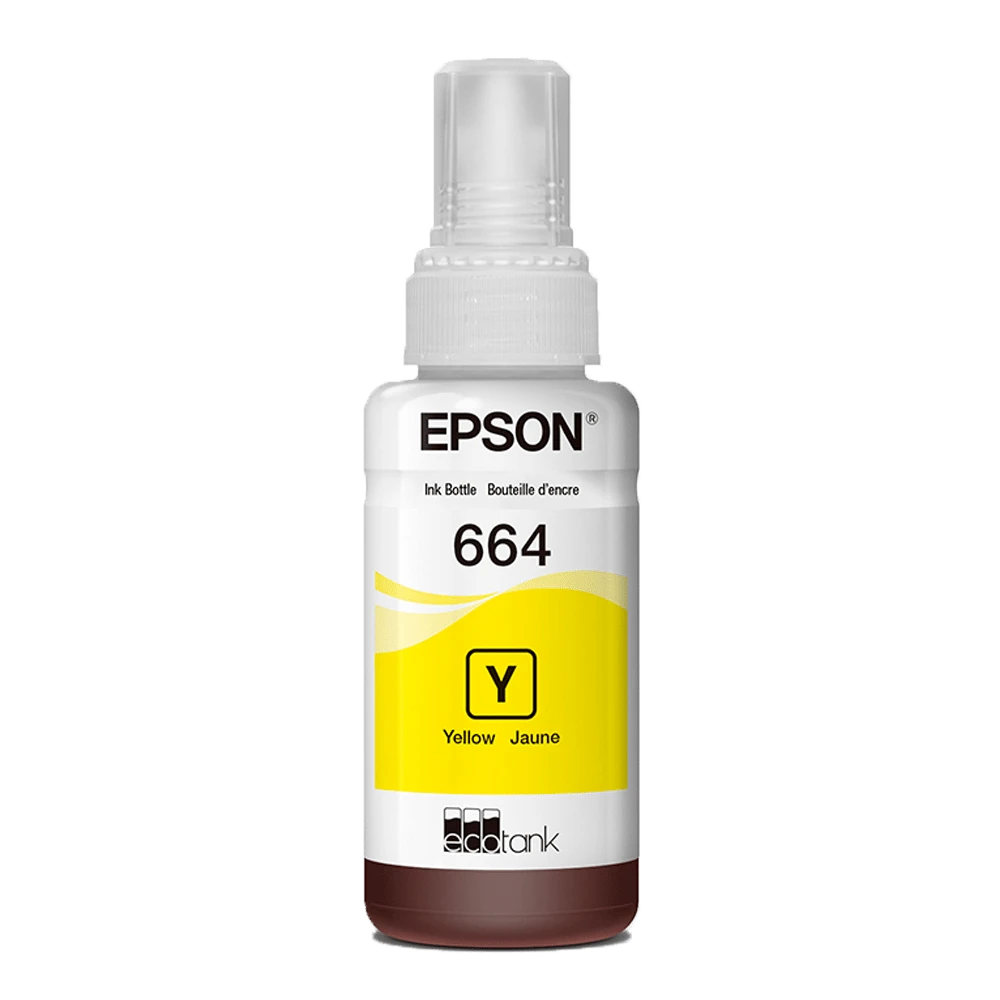 BOTELLA DE TINTA EPSON 664 YELLOW