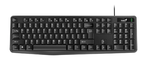 TECLADO GENIUS KB-117 USB NEGRO Oklahoma Computadores