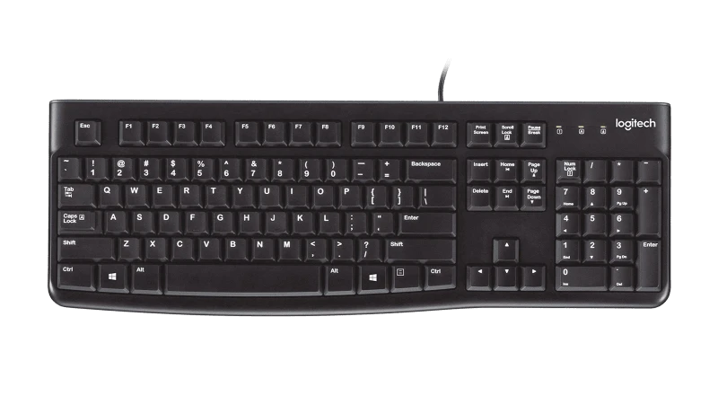 TECLADO LOGITECH K120 USB Oklahoma Computadores